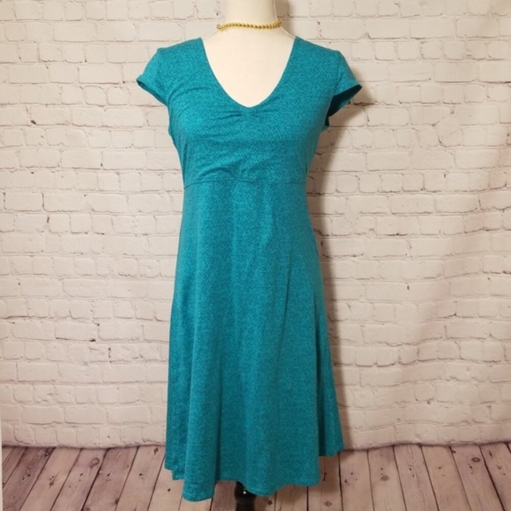 Toad & Co Rosemarie casual dress pullover luxury style Small organic Cotton soft - Picture 2 of 3